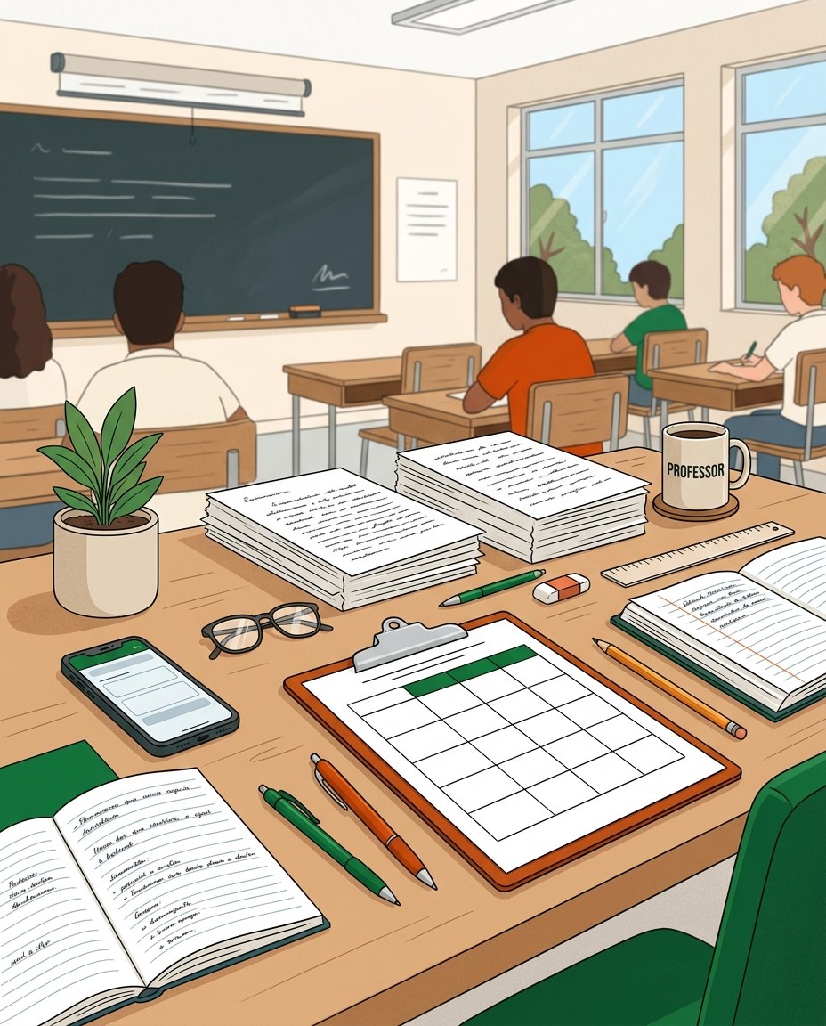 Como corrigir redações do 9º ano com uma rubrica própria